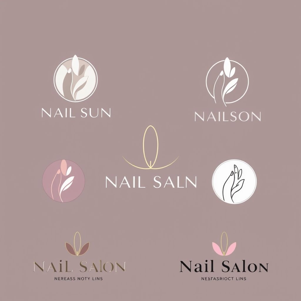 5 เทรนด์การออกแบบโลโก้ร้านทำเล็บที่คุณไม่ควรพลาดปี 2025